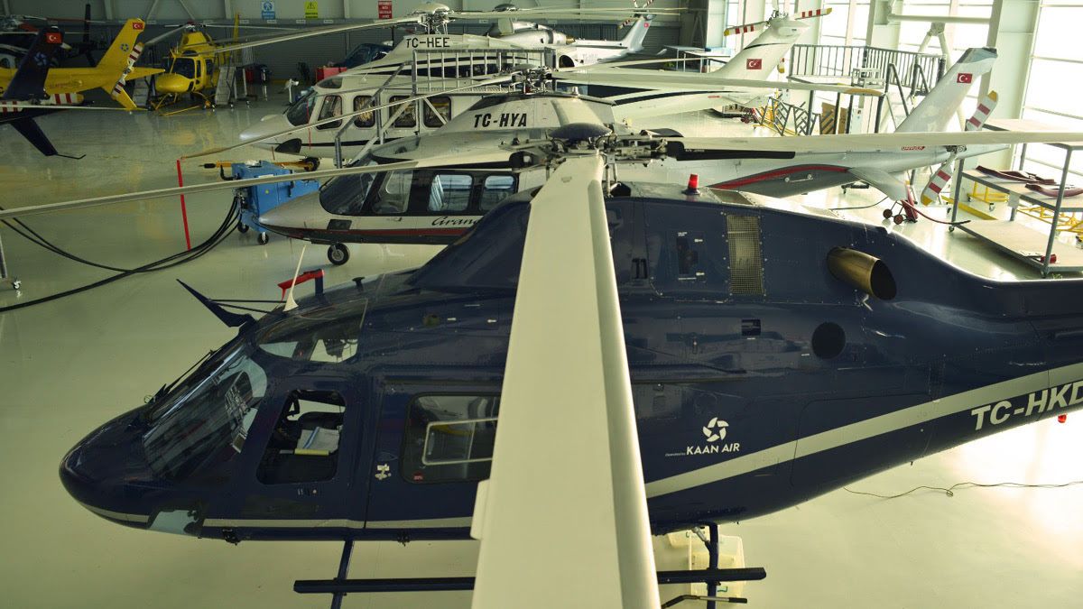 helikopter fleet of KAAN Air