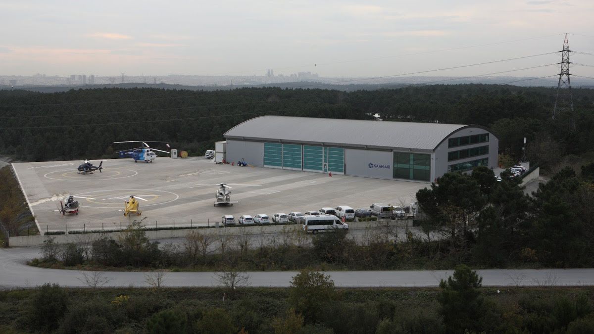 hangar of KAAN Air